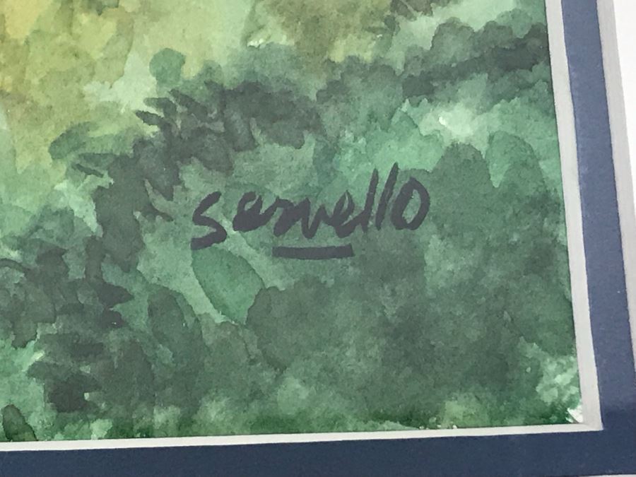 Original Joe Servello Watercolor Painting Of Altoona's Railroad Horseshoe Curve National Historic Landmark Trains 13.5 X 10 [Photo 11]