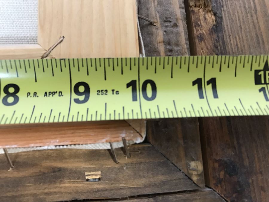 Original John Gray Painting On Canvas In Stunning High Relief Gilded Wooden Frame 10 X 8 [Photo 20]