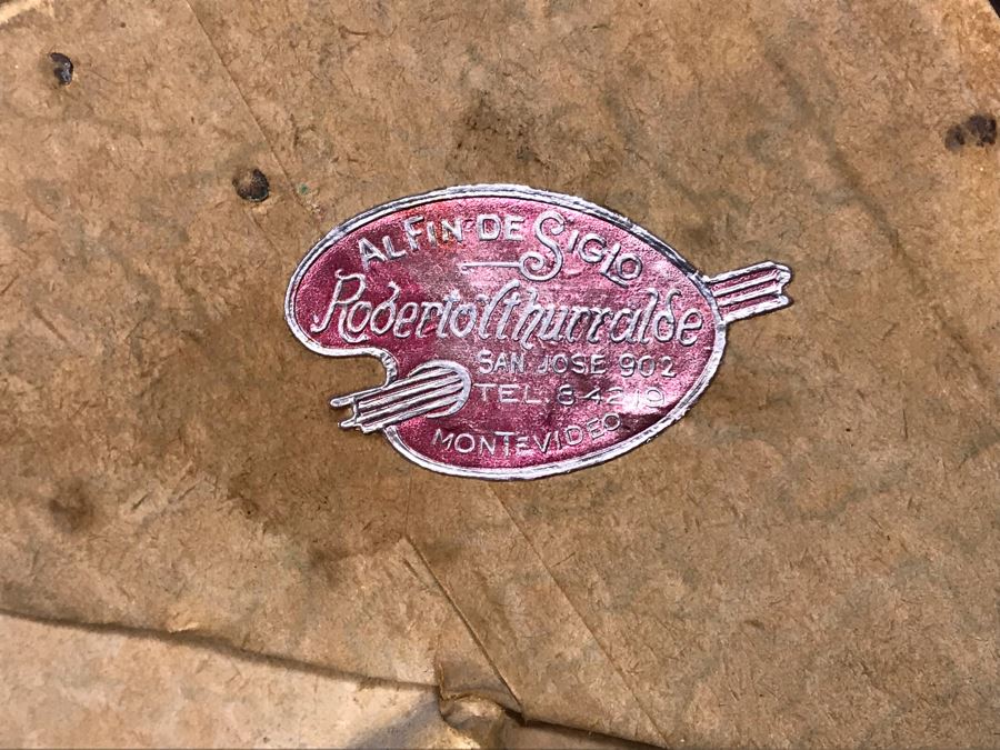 Original Guillermo Ciro Rodriguez (1889-1959) Oil Painting On Board In Stunning Frame 15 X 18 [Photo 16]