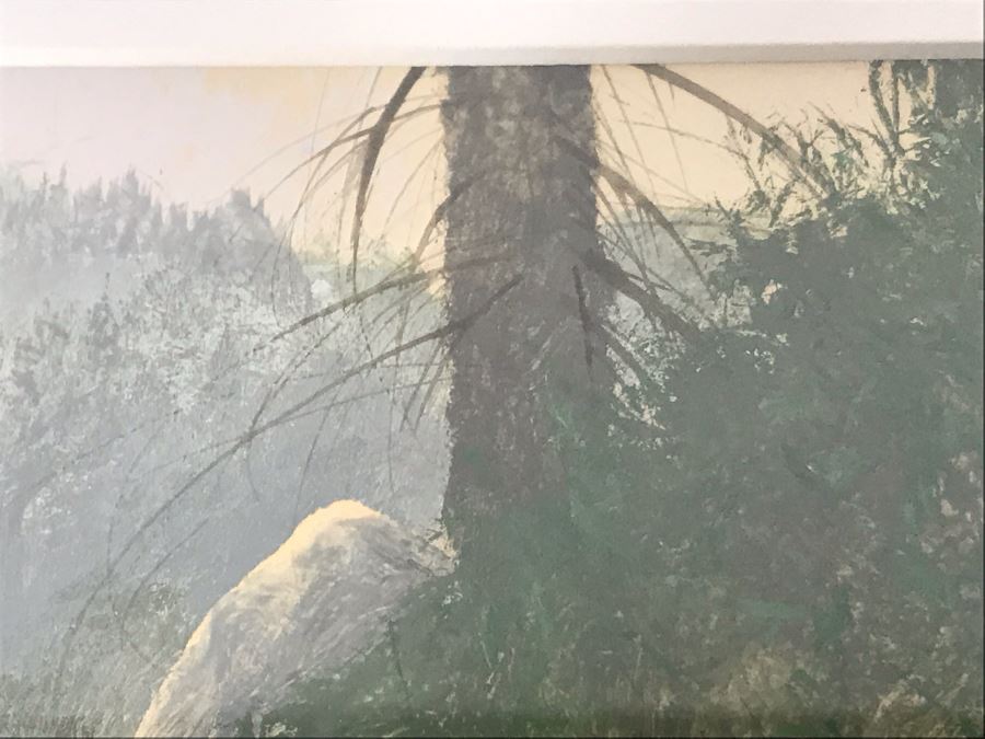 Original Miguel Dominguez Fine Art Watercolor Painting Titled 'Summer Color' Carmel, CA Landscape Painting 14 X 10 [Photo 12]