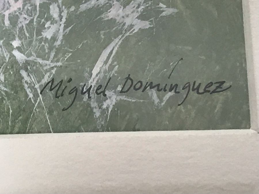 Original Miguel Dominguez Fine Art Watercolor Painting Titled 'Summer Color' Carmel, CA Landscape Painting 14 X 10 [Photo 9]