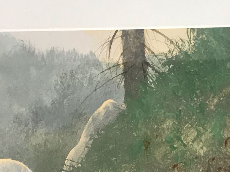 Original Miguel Dominguez Fine Art Watercolor Painting Titled 'Summer Color' Carmel, CA Landscape Painting 14 X 10 [Photo 7]