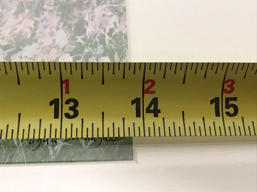 Original Miguel Dominguez Fine Art Watercolor Painting Titled 'Summer Color' Carmel, CA Landscape Painting 14 X 10 [Photo 14]