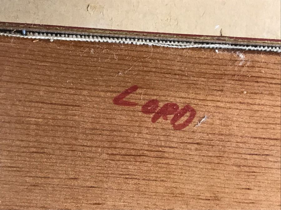 Carolyn Marie Lord Fine Art Framed Watercolor Painting From Fireside Gallery Of Carmel, CA 15.5 X 22.5 [Photo 14]