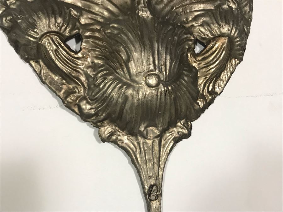 Pair Of Metal Repousse Wall Artwork Decor 12W X 26H [Photo 6]