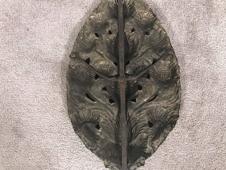 Pair Of Metal Repousse Wall Artwork Decor 12W X 26H [Photo 8]