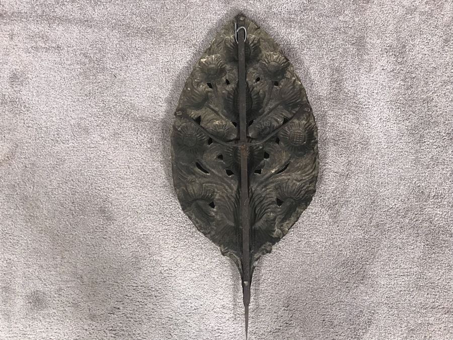 Pair Of Metal Repousse Wall Artwork Decor 12W X 26H [Photo 7]