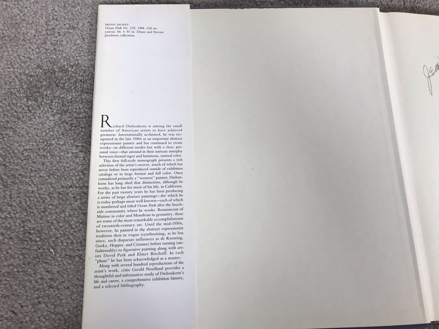 Pair Of Richard Diebenkorn Artwork Books [Photo 5]