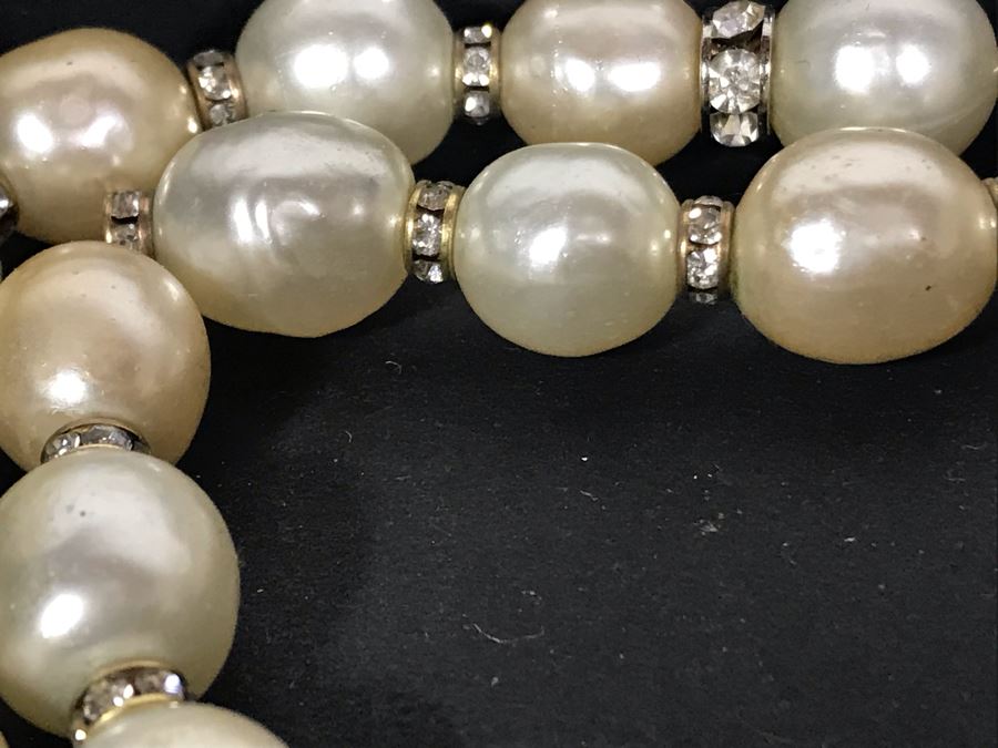 Vintage Chanel Paris Statement Signed Necklace With Original Chanel Box [Photo 12]