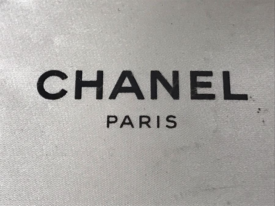 Vintage Chanel Paris Statement Signed Necklace With Original Chanel Box