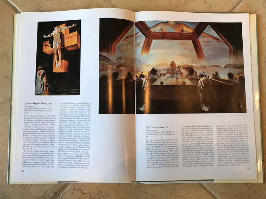 Dali By Paul Moorhouse Coffee Table Artist Book [Photo 6]