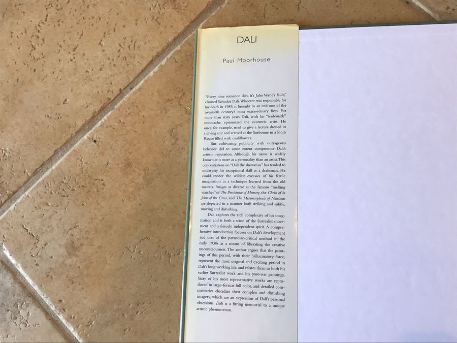 Dali By Paul Moorhouse Coffee Table Artist Book [Photo 7]