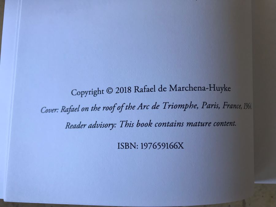 SIGNED Book: My Life Between The Sheets: The Memoirs Of A Beverly Hills Hairstylist And Interior Designer By Rafael Marquis De Marchena-Huyke [Photo 4]