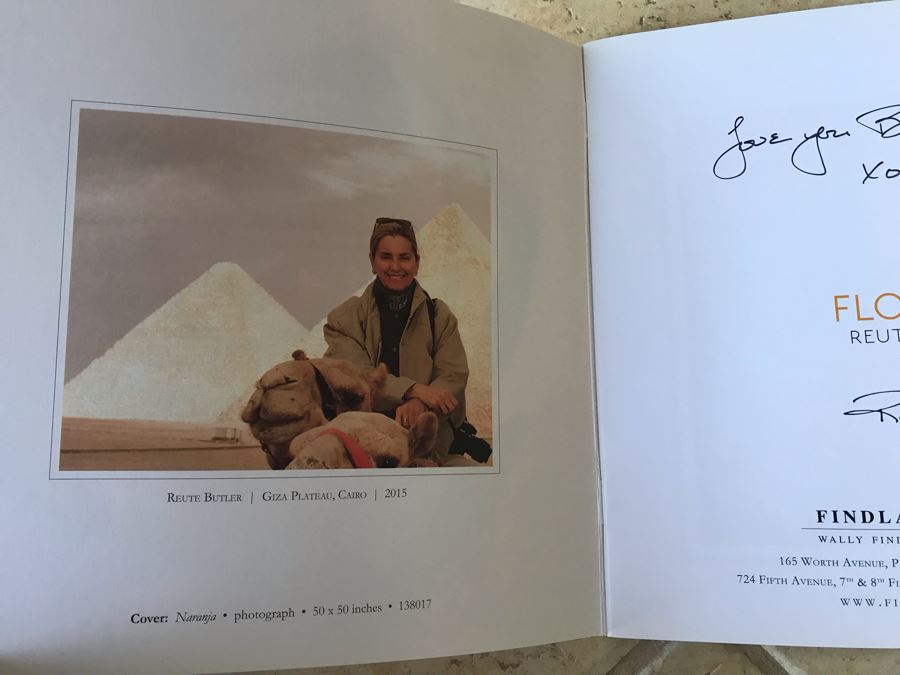 SIGNED Pair Of Photography Books: Flowers By Reute Butler [Photo 8]