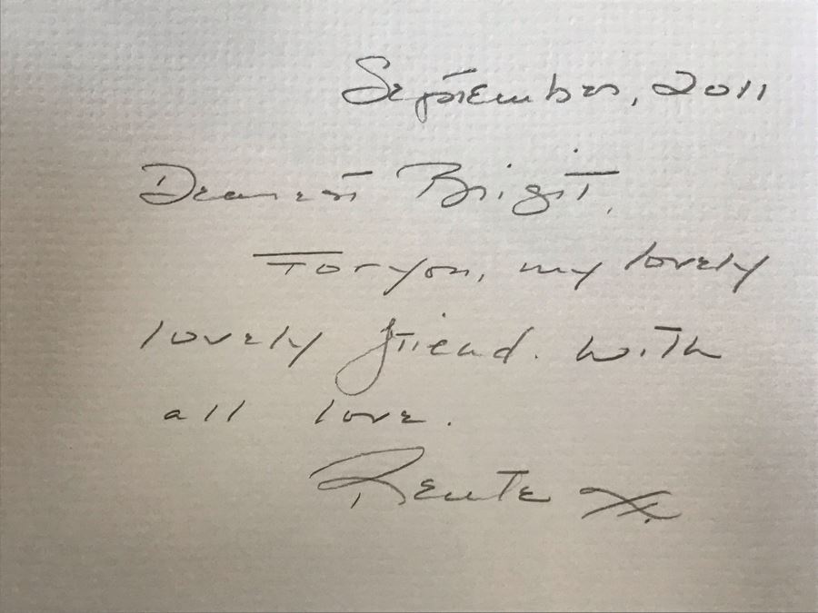 SIGNED Pair Of Photography Books: Flowers By Reute Butler [Photo 4]