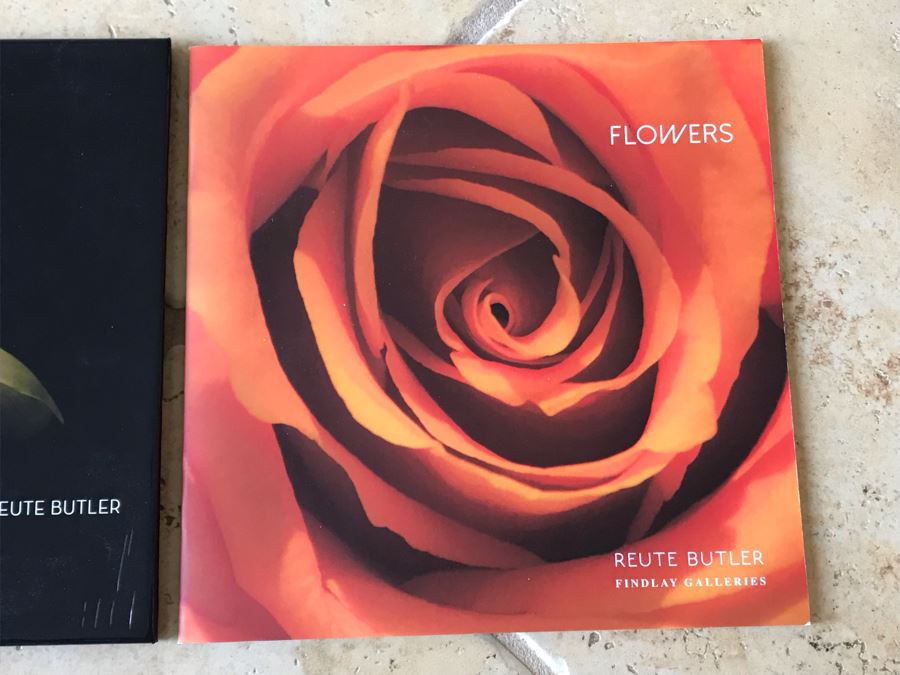 SIGNED Pair Of Photography Books: Flowers By Reute Butler [Photo 3]