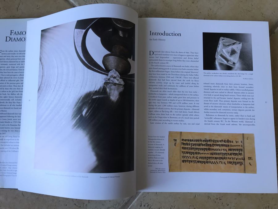 Famous Diamonds By Ian Balfour Coffee Table Book [Photo 7]