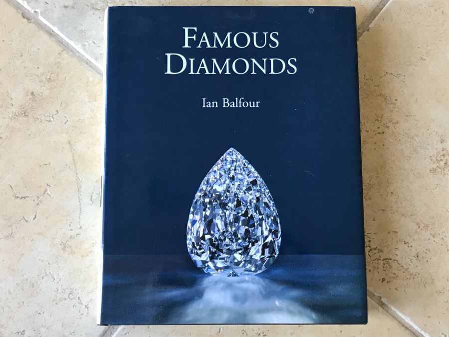 Famous Diamonds By Ian Balfour Coffee Table Book