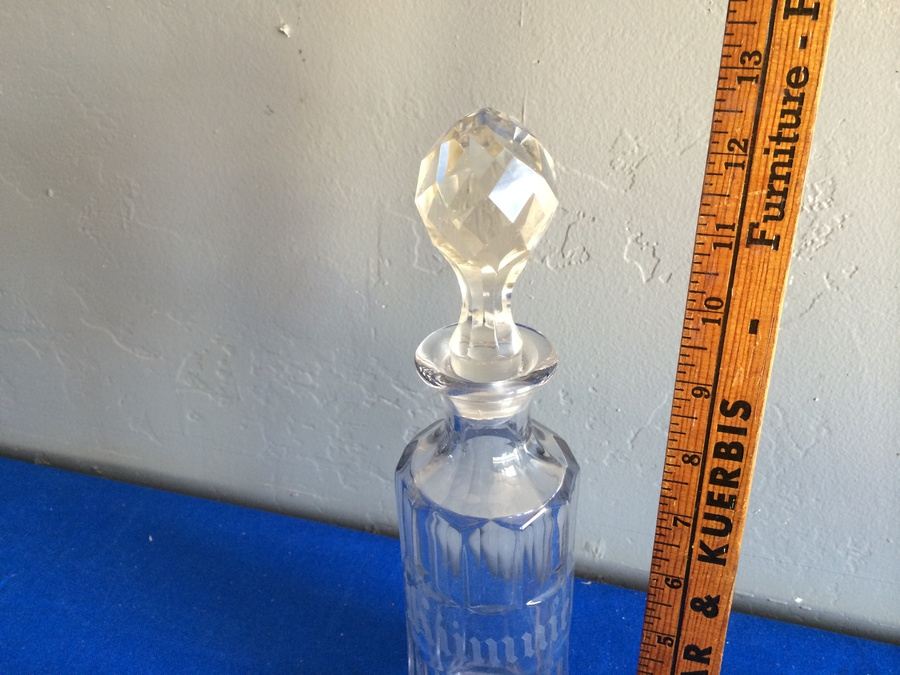 Cut Glass Decanter [Photo 6]