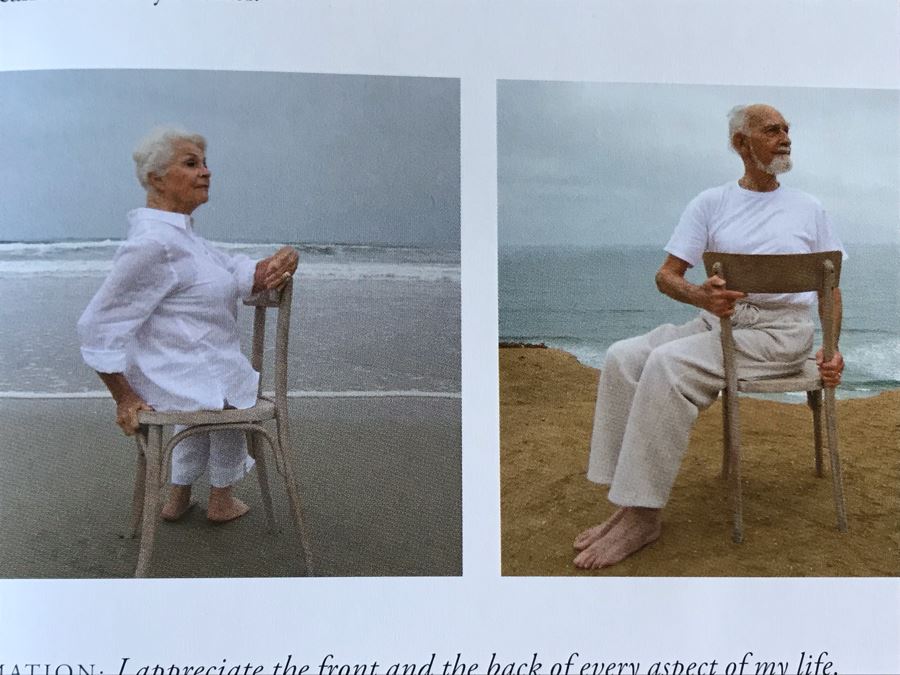 SIGNED Book: Fountain Of Youth Exercises For Vitality, Radiance, Joy & Fulfillment In Fifteen Minutes By Naomia Sophia Call (Client Is Featured In Book As Well As Chair In This Sale) [Photo 6]