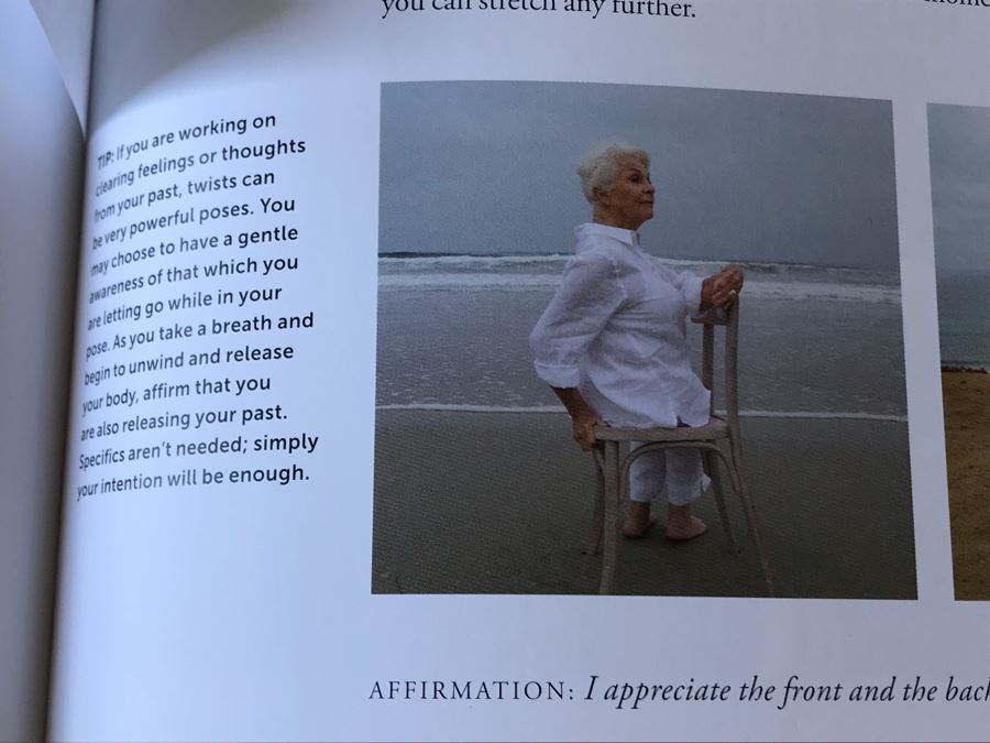 SIGNED Book: Fountain Of Youth Exercises For Vitality, Radiance, Joy & Fulfillment In Fifteen Minutes By Naomia Sophia Call (Client Is Featured In Book As Well As Chair In This Sale) [Photo 5]