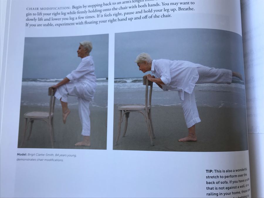 SIGNED Book: Fountain Of Youth Exercises For Vitality, Radiance, Joy & Fulfillment In Fifteen Minutes By Naomia Sophia Call (Client Is Featured In Book As Well As Chair In This Sale) [Photo 7]