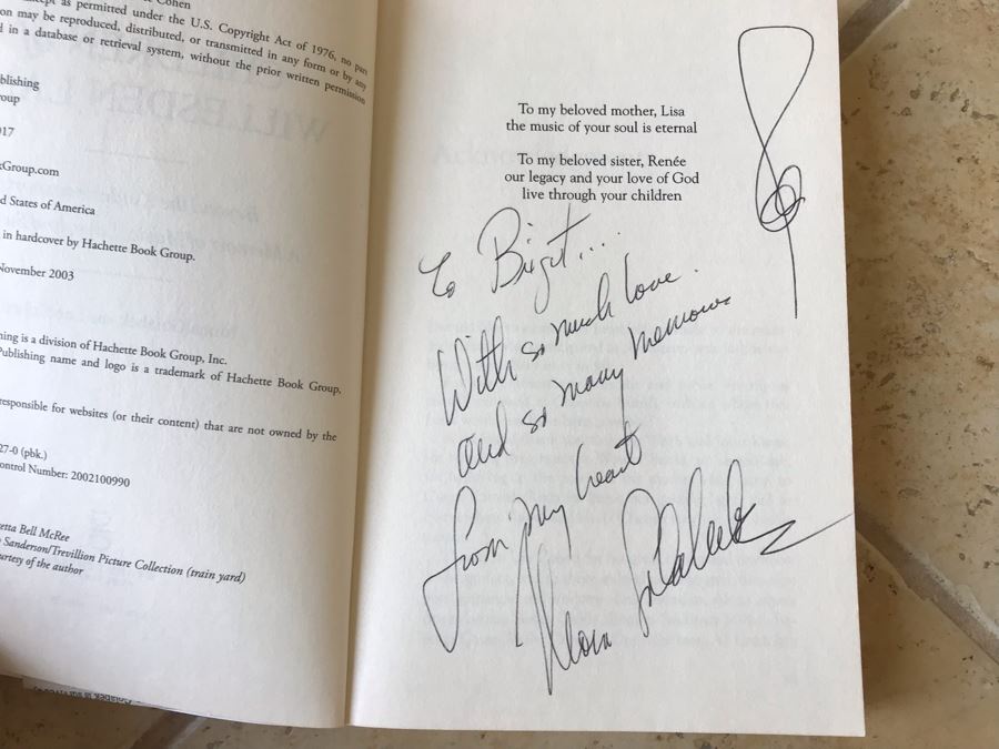 SIGNED Book: The Children Of Willesden Lane Beyond The Kindertransport: A Memoir Of Music, Love And Survival By Mona Golabek And Lee Cohen [Photo 2]