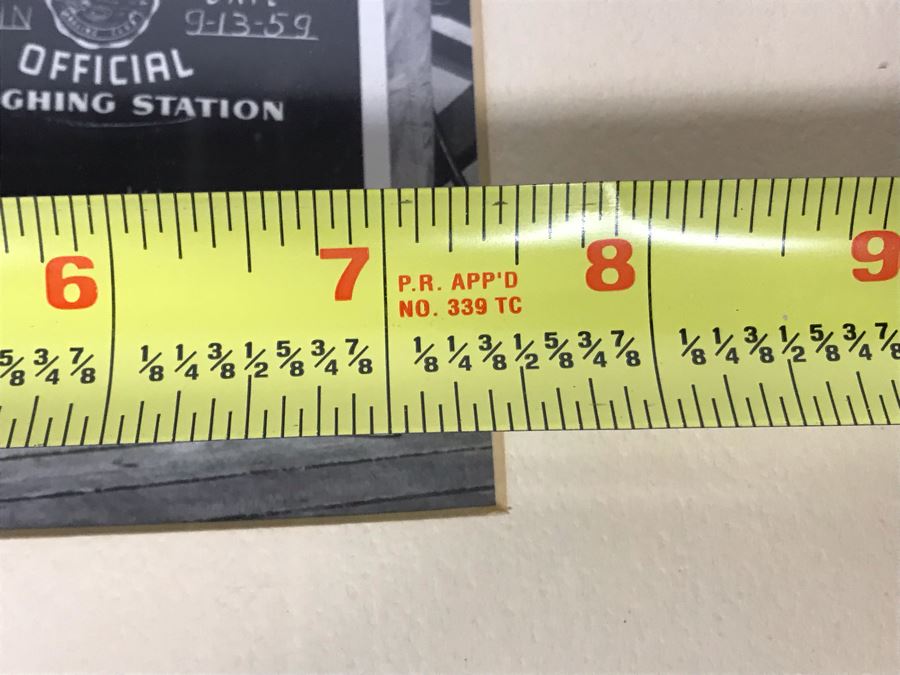 JUST ADDED - Vintage 1959 B&W Photograph Balboa Angling Club Marlin Caught By Jean Klafs 7.5 X 9 [Photo 5]