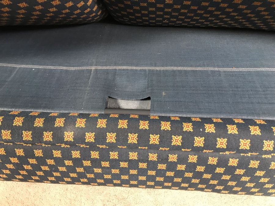 JUST ADDED - Feather Down Sleeper Sofa 72W X 36D X 30H With Ottoman By D.C. Douglas [Photo 12]