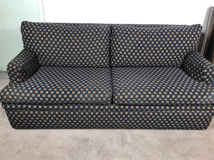 JUST ADDED - Feather Down Sleeper Sofa 72W X 36D X 30H With Ottoman By D.C. Douglas [Photo 8]