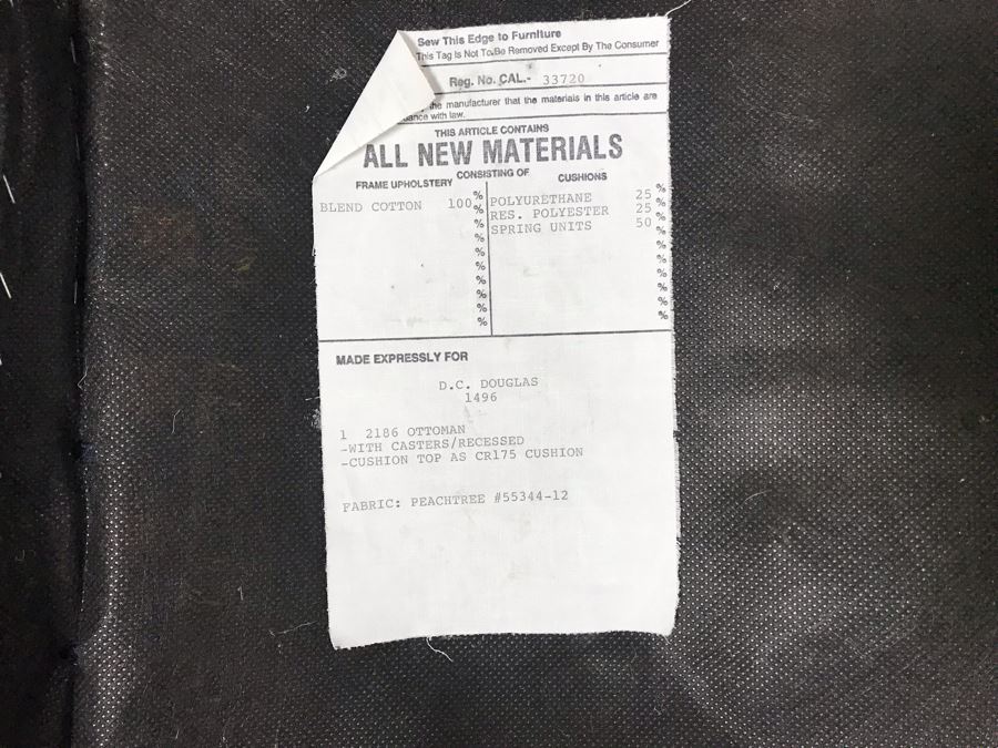 JUST ADDED - Feather Down Sleeper Sofa 72W X 36D X 30H With Ottoman By D.C. Douglas [Photo 13]