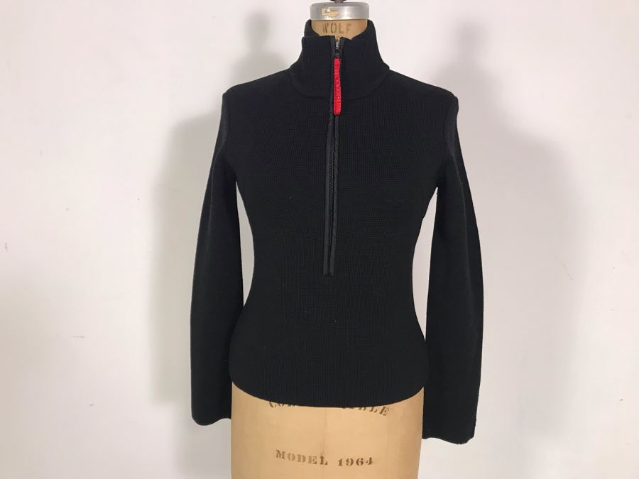 PRADA Knit Jacket Made In Italy Size 38