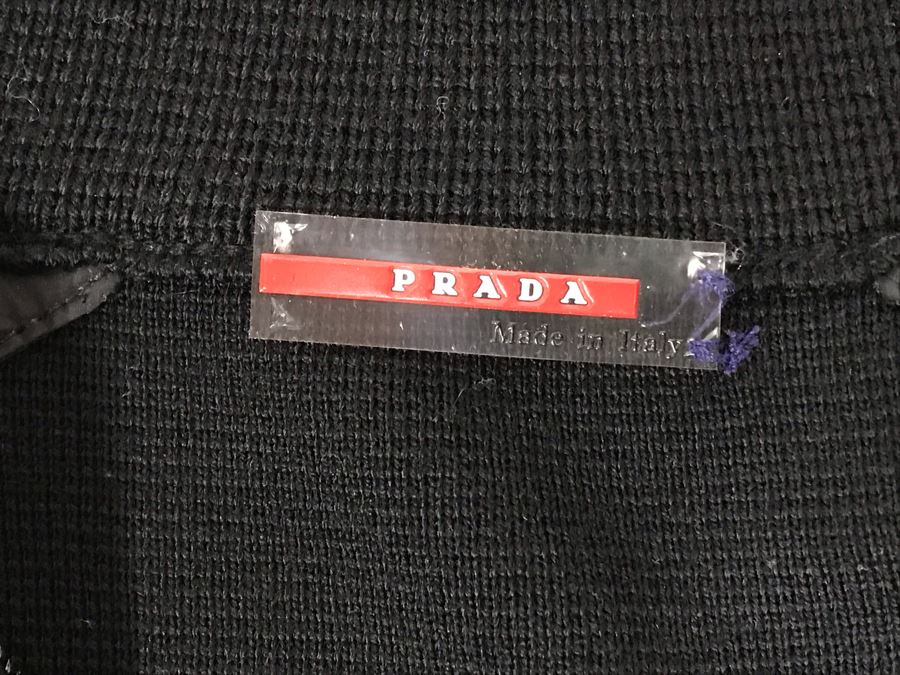 PRADA Knit Jacket Made In Italy Size 38 [Photo 8]