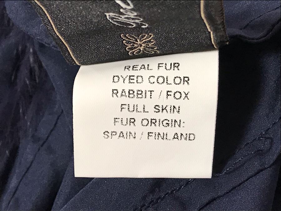 Belle Fare Rabbit And Fox Jacket From Spain And Finland Size 1 [Photo 12]