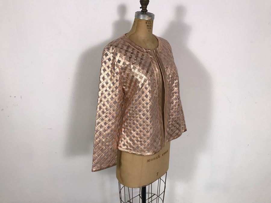 Neiman Marcus The Leather Collection Jacket Size M [Photo 4]