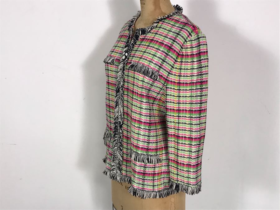 St. John Collection Knit Jacket By Marie Gray Size 10 [Photo 7]