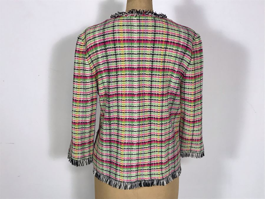 St. John Collection Knit Jacket By Marie Gray Size 10 [Photo 6]