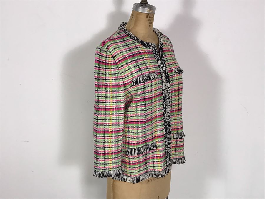 St. John Collection Knit Jacket By Marie Gray Size 10 [Photo 5]