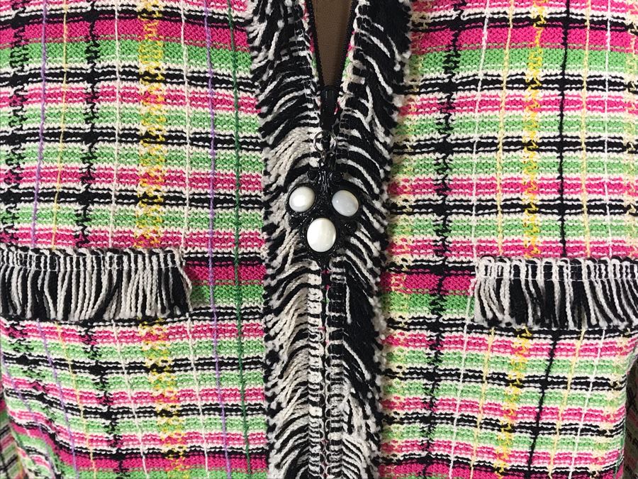 St. John Collection Knit Jacket By Marie Gray Size 10 [Photo 4]