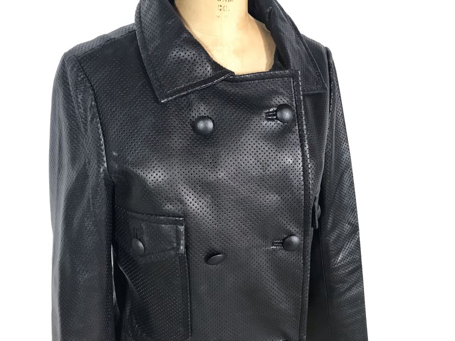 Geren Ford Leather Jacket With Silk Lining Size M [Photo 4]
