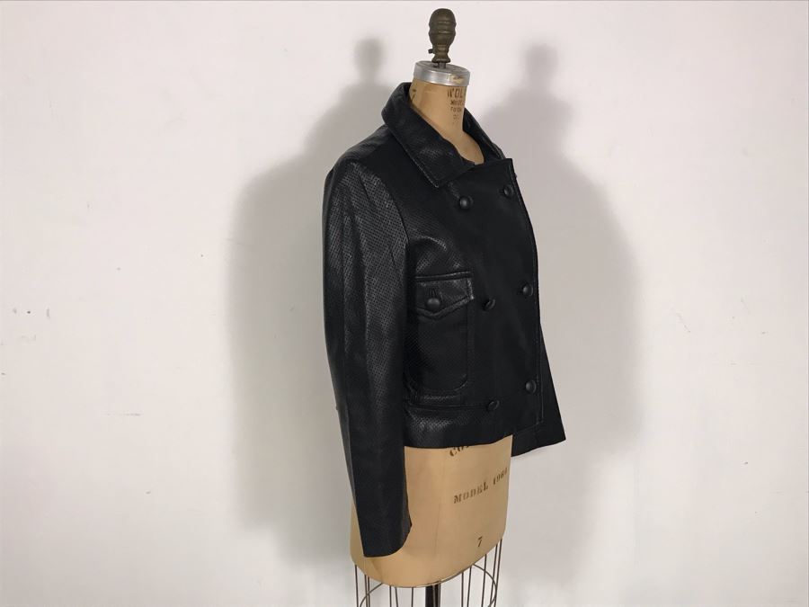 Geren Ford Leather Jacket With Silk Lining Size M [Photo 5]