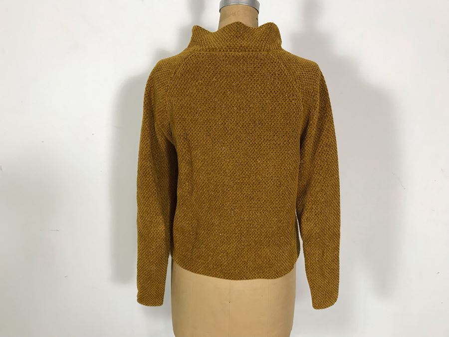 Eileen Fisher Italian Yarn Sweater 100% Organic Cotton Size XXS [Photo 3]