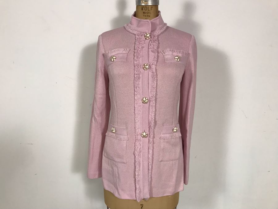 St. John Collection Knit Jacket Size 2 [Photo 2]