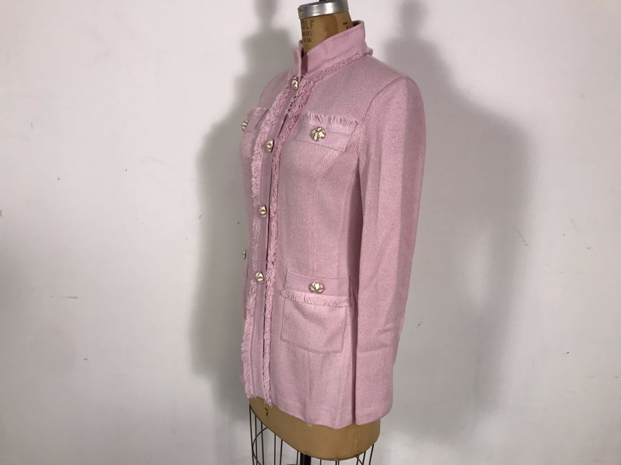 St. John Collection Knit Jacket Size 2 [Photo 6]