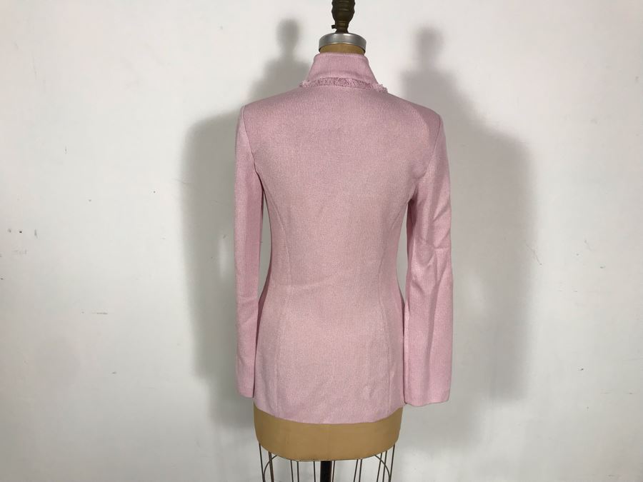 St. John Collection Knit Jacket Size 2 [Photo 5]