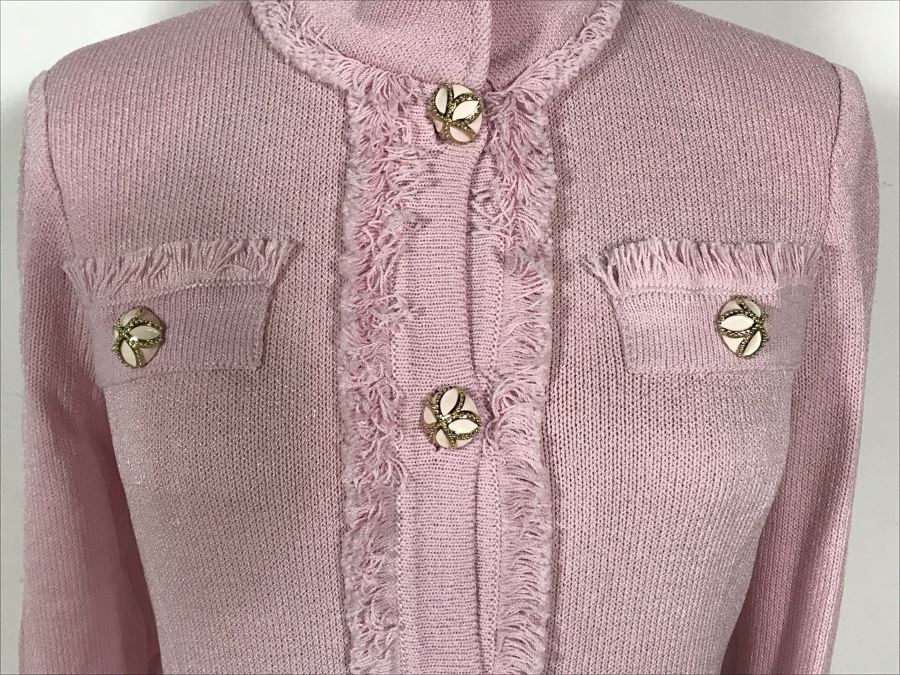 St. John Collection Knit Jacket Size 2 [Photo 3]