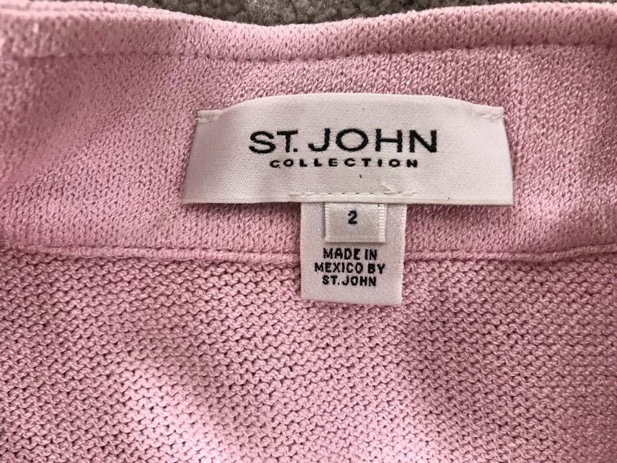 St. John Collection Knit Jacket Size 2 [Photo 7]