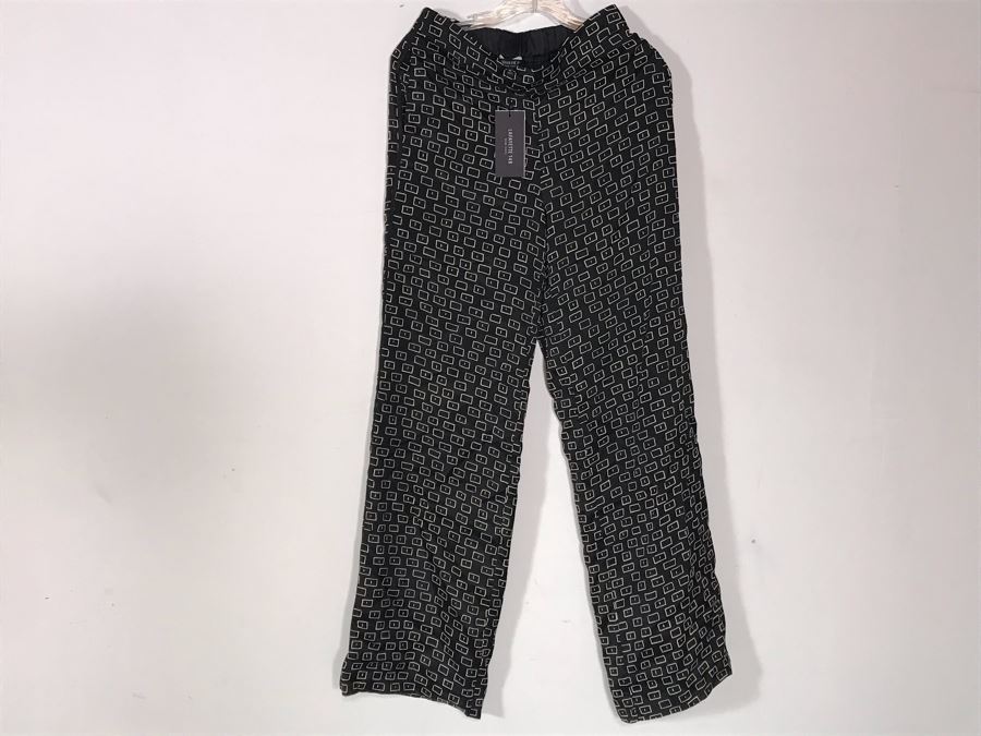 New With Tags Black Modern Pants From Lafayette 148 New York Size XS Retails $598 [Photo 3]