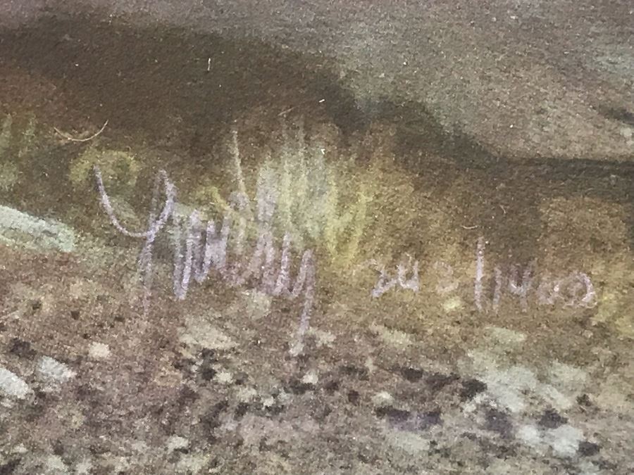 Frank C. McCarthy Signed Limited Edition Lithograph Titled 'Scouting The Long Knives' 32 X 13 [Photo 6]