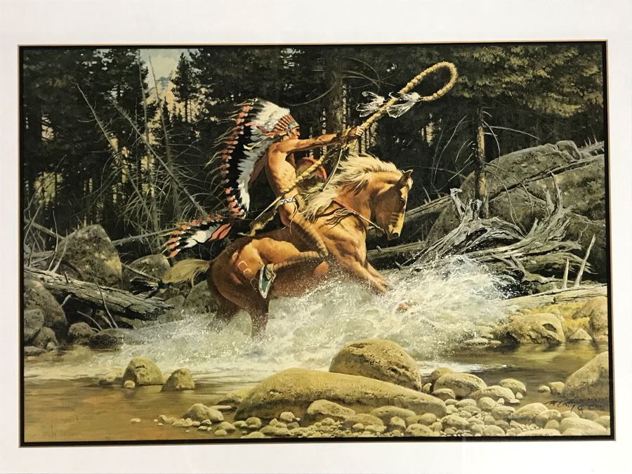 Frank C. McCarthy Signed Limited Edition Lithograph 23 X 16 [Photo 3]